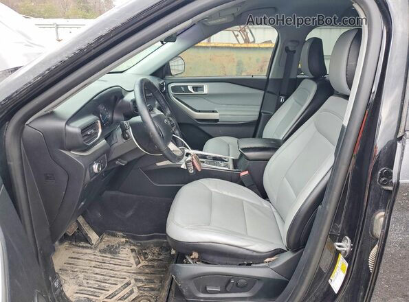 1FMSK8DH8MGA80576 2021 FORD FORD EXPLORER Black Սալոնի դիմացի տեսք