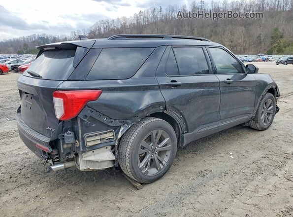 1FMSK8DH8MGA80576 2021 FORD FORD EXPLORER Black Հետևի աջ