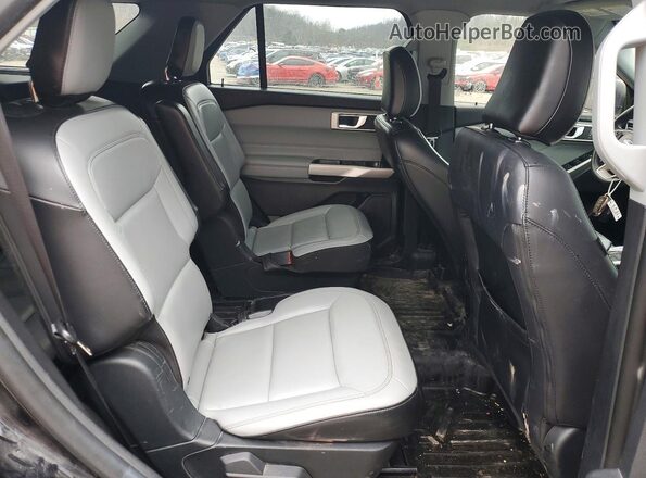 1FMSK8DH8MGA80576 2021 FORD FORD EXPLORER Black Սալոնի հետևի տեսք