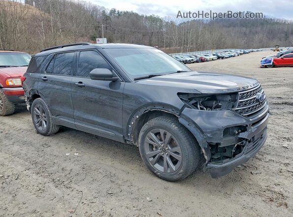 1FMSK8DH8MGA80576 2021 FORD FORD EXPLORER Black Առջևի աջ