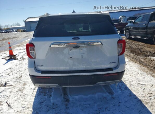 1FMSK8DH9MGA69750 2021 FORD FORD EXPLORER White Rear view