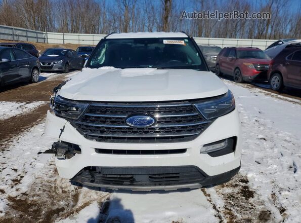 1FMSK8DH9MGA69750 2021 FORD FORD EXPLORER White Front view