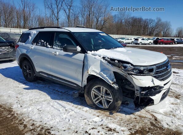 1FMSK8DH9MGA69750 2021 FORD FORD EXPLORER White Front right