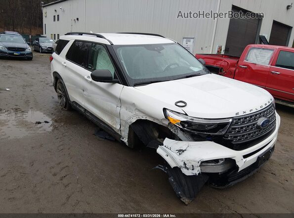 1FMSK8DH9MGA76259 2021 FORD FORD EXPLORER White Вид спереду