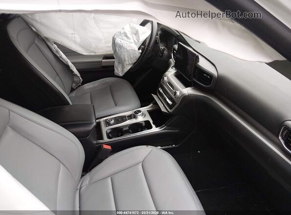 1FMSK8DH9MGA76259 2021 FORD FORD EXPLORER White Вид салону спереду