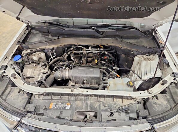 1FMSK8DHXNGA39285 2022 FORD FORD EXPLORER White ძრავის განყოფილების ხედი