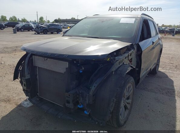 1FMSK8DHXNGA44969 2022 FORD FORD EXPLORER Black Widok z przodu