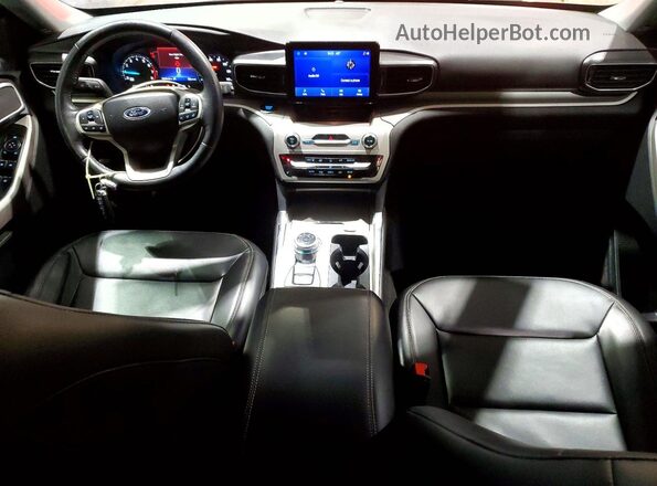 1FMSK8DHXRGA04431 2024 FORD FORD EXPLORER Gray Dashboard view