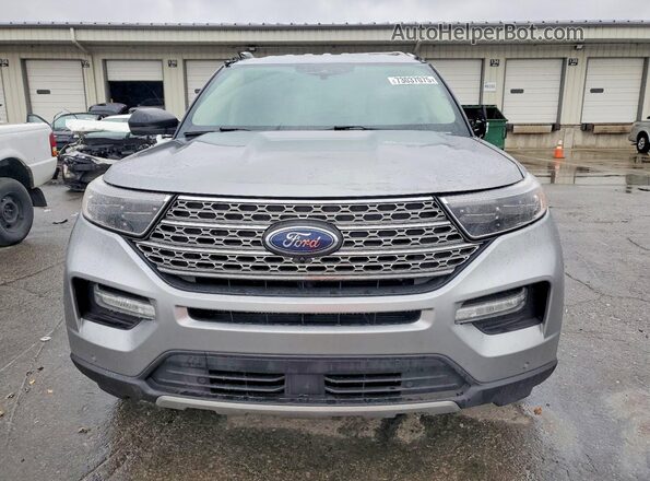 1FMSK8FH1LGC64706 2020 FORD FORD EXPLORER Silver Widok z przodu