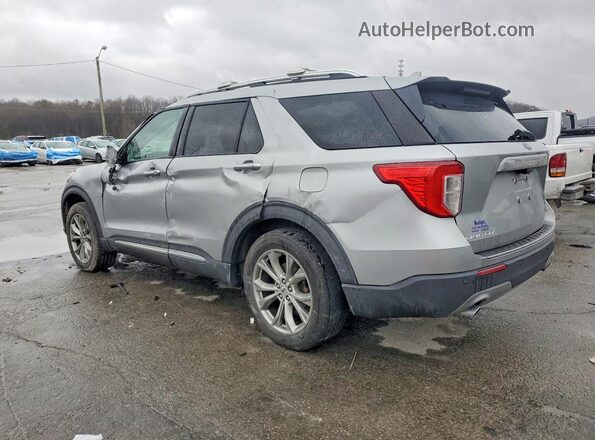 1FMSK8FH1LGC64706 2020 FORD FORD EXPLORER Silver Tył lewy