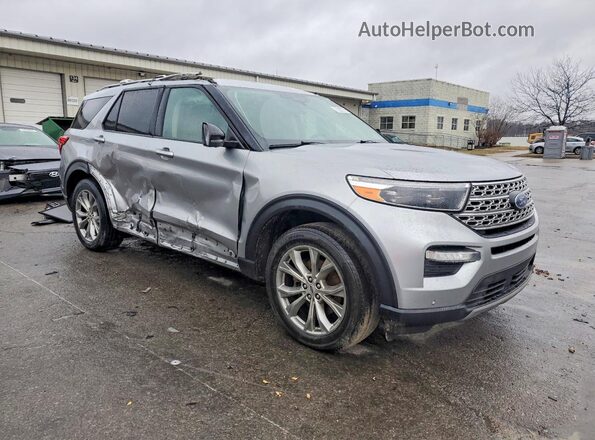 1FMSK8FH1LGC64706 2020 FORD FORD EXPLORER Silver Przód prawy