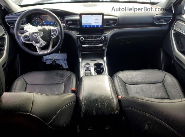 1FMSK8FH3MGA88419 2021 FORD FORD EXPLORER Gray Առջևի վահանակի տեսք