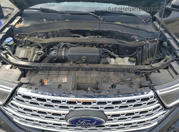 1FMSK8FH3MGB52085 2021 FORD FORD EXPLORER Black Вид підкапотного простору