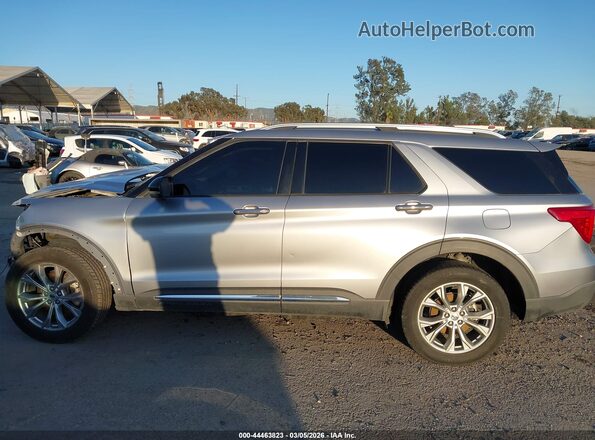 1FMSK8FH5MGB07486 2021 FORD FORD EXPLORER Silver სალონის 360-გრადუსიანი ხედი