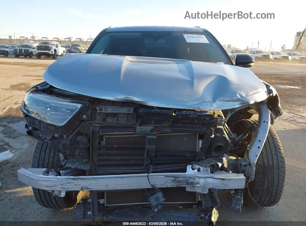 1FMSK8FH5MGB07486 2021 FORD FORD EXPLORER Silver ხელსაწყოთა პანელის ხედი