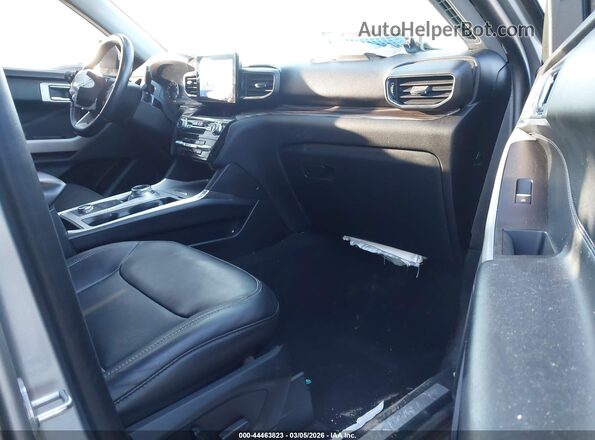 1FMSK8FH5MGB07486 2021 FORD FORD EXPLORER Silver წინა სალონის ხედი