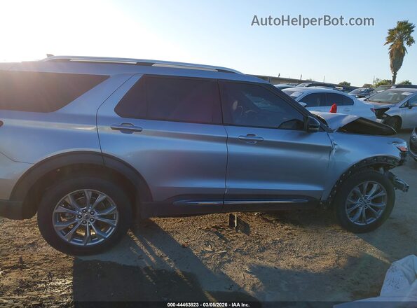 1FMSK8FH5MGB07486 2021 FORD FORD EXPLORER Silver უკანა სალონის ხედი