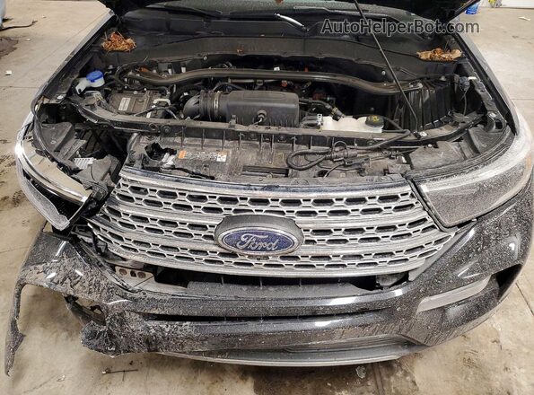1FMSK8FH5RGA45417 2024 FORD FORD EXPLORER Black Vista del compartimento del motor