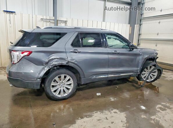 1FMSK8FH7MGA61904 2021 FORD FORD EXPLORER Gray უკანა მარჯვენა