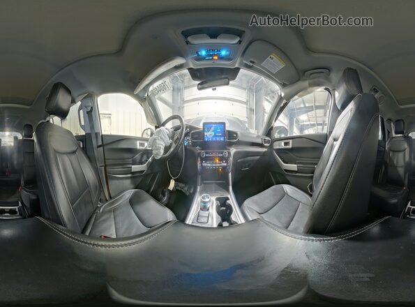 1FMSK8FH7MGA61904 2021 FORD FORD EXPLORER Gray VIN კოდის სტიკერის ხედი