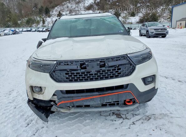 1FMSK8JH2MGC09240 2021 FORD FORD EXPLORER White წინა ხედი