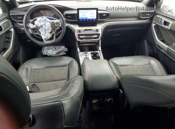 1FMSK8JH2MGC09240 2021 FORD FORD EXPLORER White წინა პანელის ხედი