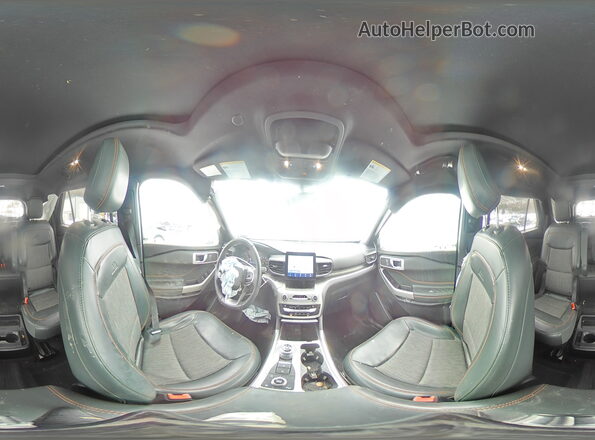 1FMSK8JH2MGC09240 2021 FORD FORD EXPLORER White სალონის 360-გრადუსიანი ხედი
