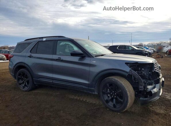 1FMSK8KHXNGC43992 2022 FORD FORD EXPLORER Gray Delantero derecho