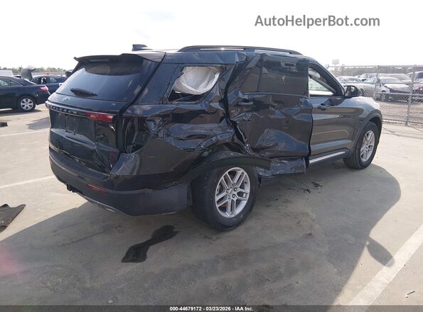 1FMUK7DH4SGC40081 2025 FORD FORD EXPLORER Black Հետևի աջ
