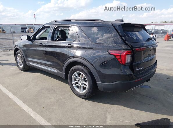 1FMUK7DH4SGC40081 2025 FORD FORD EXPLORER Black Հետևի ձախ