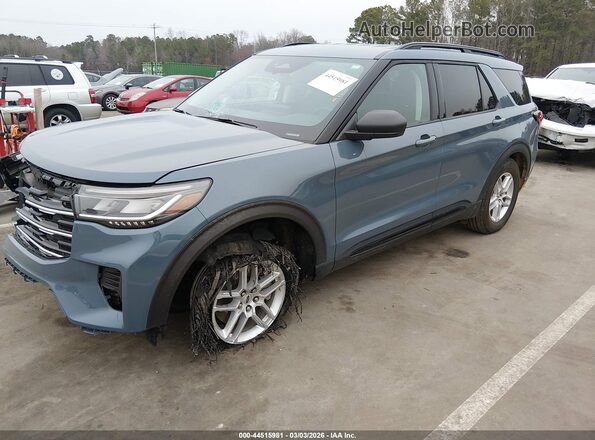 1FMUK7DH4TGA44630 2026 FORD FORD EXPLORER Light Blue Front left