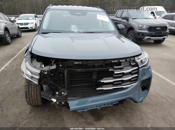 1FMUK7DH4TGA44630 2026 FORD FORD EXPLORER Light Blue Front view