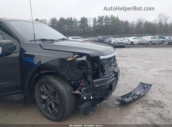 1FT6W3L77SWG00968 2025 FORD F-150 LIGHTNING Black Вид спереду