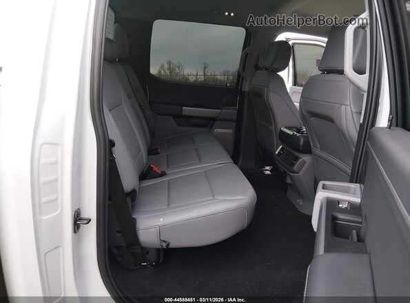 1FT6W3LU3SWG13593 2025 FORD F-150 LIGHTNING Gray Widok naklejki z numerem VIN