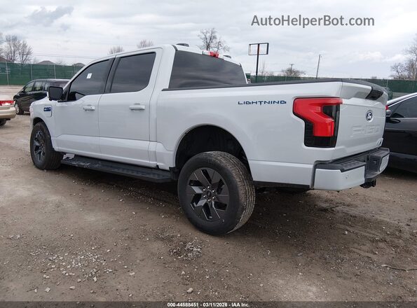 1FT6W3LU3SWG13593 2025 FORD F-150 LIGHTNING Gray Tył lewy