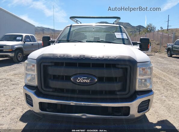1FT7W2A67GEC99818 2016 FORD F-250 White Vista del cuadro de instrumentos