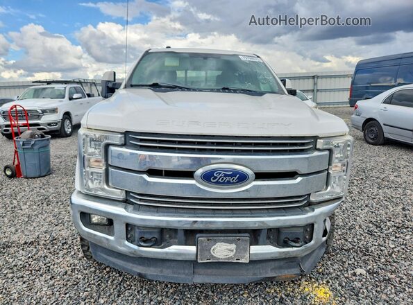 1FT7W2B64JEC75286 2018 FORD F250 White Front view
