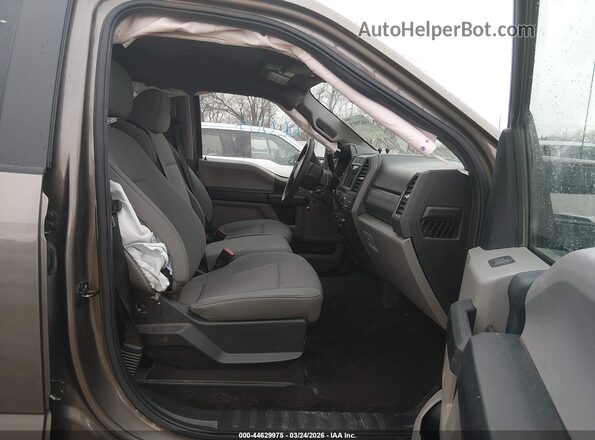 1FT7W2B65MEC49557 2021 FORD F-250 Brown წინა სალონის ხედი