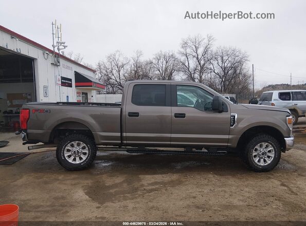 1FT7W2B65MEC49557 2021 FORD F-250 Brown უკანა სალონის ხედი