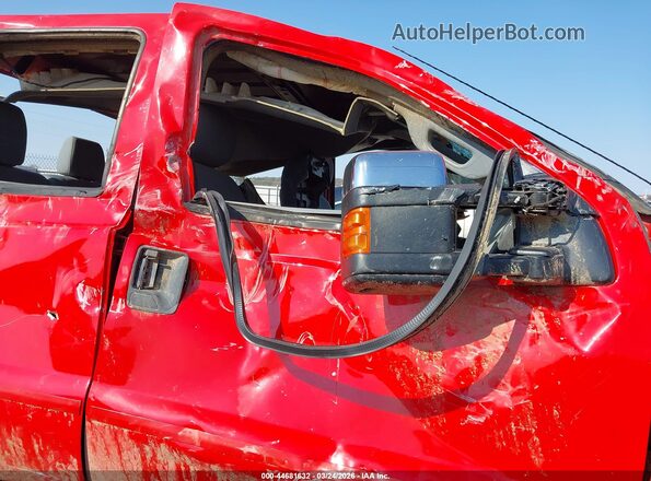 1FT7W2B67GEC50844 2016 FORD F-250 Red Вид салону спереду