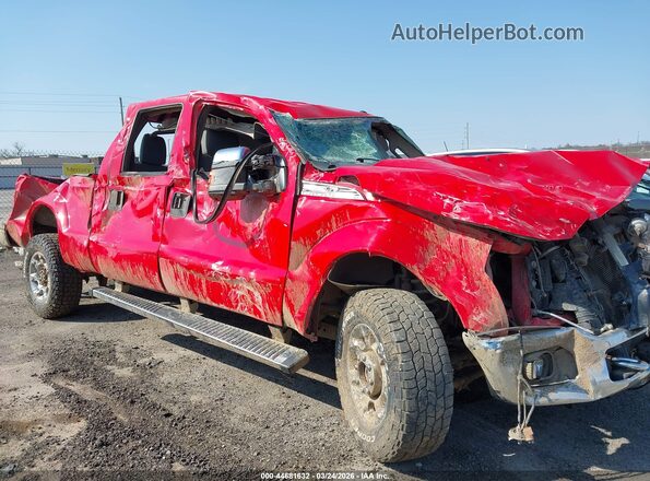 1FT7W2B67GEC50844 2016 FORD F-250 Red Вид задньої частини салону
