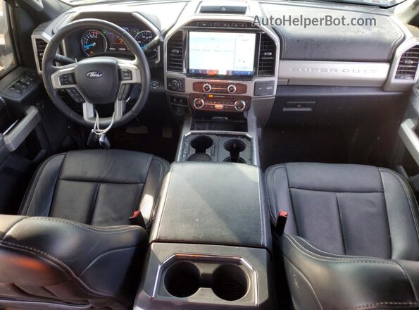 1FT7W2BN0NEF55767 2022 FORD F250 White Widok deski rozdzielczej