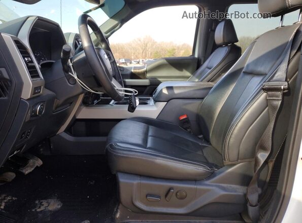 1FT7W2BN0NEF55767 2022 FORD F250 White Widok wnętrza z przodu
