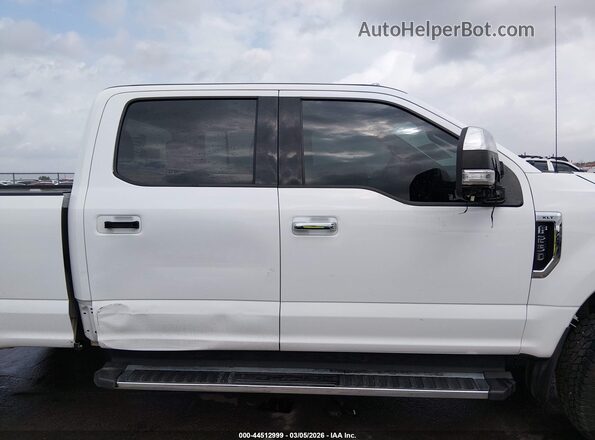 1FT7W2BN2MED70439 2021 FORD F-250 White უკანა სალონის ხედი