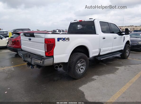 1FT7W2BN2MED70439 2021 FORD F-250 White უკანა მარჯვენა