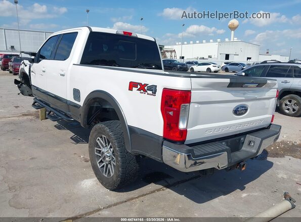 1FT7W2BT0HEE00932 2017 FORD F-250 White Tył lewy