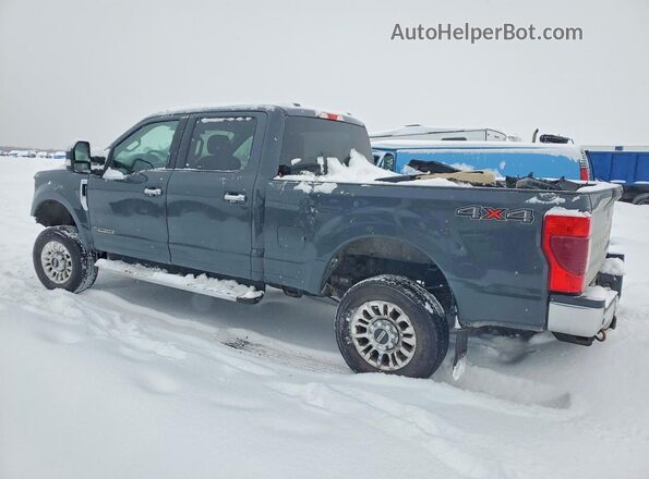 1FT7W2BT0MED34893 2021 FORD F250 Gray Trasero izquierdo