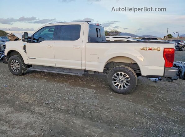 1FT7W2BT0MED43559 2021 FORD F250 White Հետևի ձախ