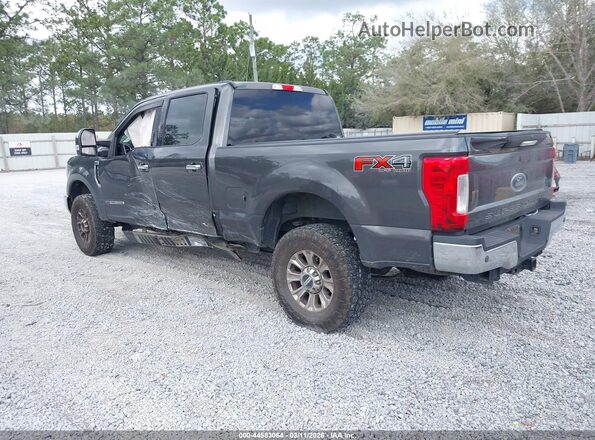 1FT7W2BT1HEE68947 2017 FORD F-250 Gray Trasero izquierdo