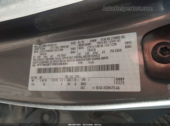 1FT7W2BT1REC66594 2024 FORD F-250 Gray 